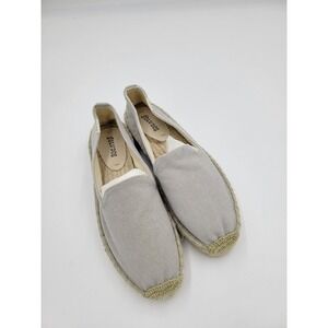 SOLUDOS NEW The Seville Smoking Slipper Coche Gray- Size 8